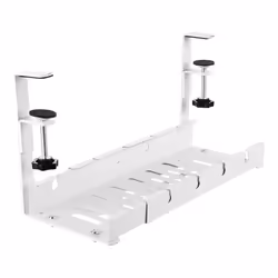 Under Desk Cable Storage Rack Expandable Management Tray 1Pcs