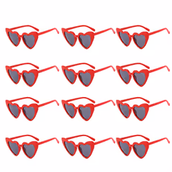 Bachelorette Glasses Bridesmaid Groomsmen Gifts Red