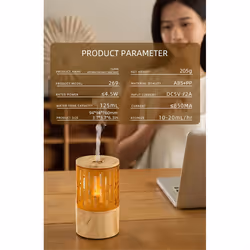 Candlelight Atmosphere Light Aromatherapy Humidifier Diffuser A