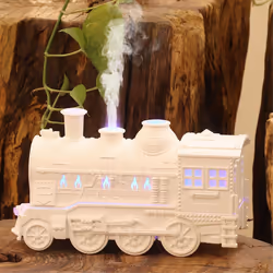 Train Aromatherapy Diffusers Air Humidifier Mist Maker EU Plug