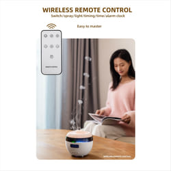 Wireless Remote Control Essence Oil Aromatherapy Machine EU Plug B
