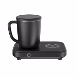 3 In1 Smart Self Heated Refrigeration Coffee Mug Charger EU Plug
