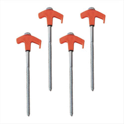 Ground Anchors Screw in Tent Pegs Camping Heavy Duty Tent Stakes