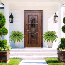Artificial Ferns for Outdoors & Indoors, Large Faux Ferns,A