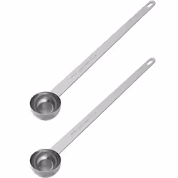 2PCS 2 Tablespoon Coffee Scoop,9.5inch Long Handle Measuring Spoon