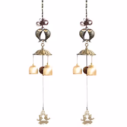 Metal wind chime pendant