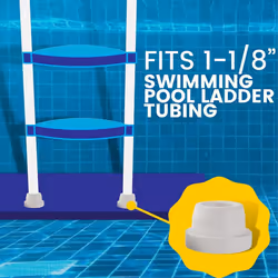 6Pcs Rubber Pool Ladder Bumpers Inground Pool Ladder Plug Swimming