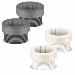 Pool Umbrella Stabilizer Adapter Threaded Adapter Sleeves for Patio