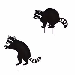 Metal Animal Garden Statues Stakes,Outdoor Animal Statues