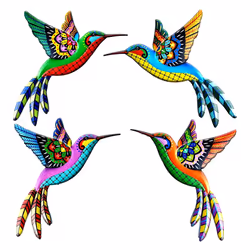 Outdoor Metal Wall Art - Bird Wall Decor - for Garden Fence