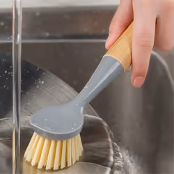 2 Pack Bamboo pot brush non-stick oil kitchen brush
