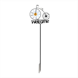 Pinwheels for Yard and Garden,Welcome Yard Sign with Stakes,Bicycle