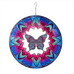 Wind Spinner Colorful Butterfly Stainless Steel Laser Cut Metal