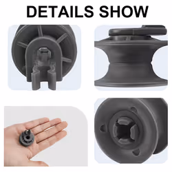 12 Pack 4581DD3002A Upper Dishrack Roller Wheels For