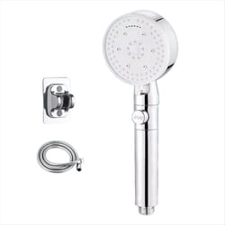 Shower with Handheld, High Pressure Showerhead with Long Hose,B