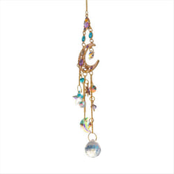 Crystal Suncatcher Outdoor Wind Chimes Garden Wind Music 3d A