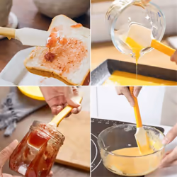 Multi-functional Silicone Butter Scraper High Temperature