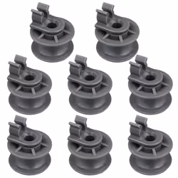 8Pcs 4581DD3002A Dishwasher Upper Rack Wheels,Dishrack Roller for