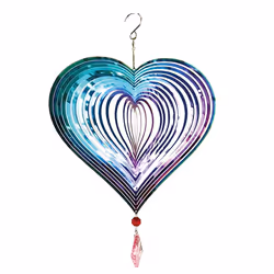 Wind Spinner Outdoor Metal 3D Wind Spinner Hanging Yard Garden Decor