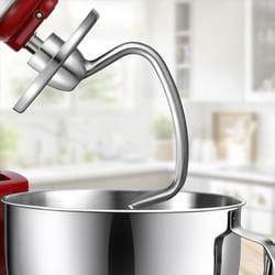 Pouring Shield K45DH Dough Hook for 4.5-5QT Mixer Bowl