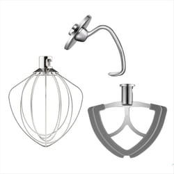 Mixers Attachment Flex Edge Beater Dough Hook K45WW 6-Wire Whip