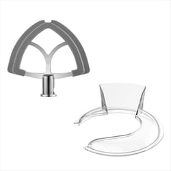 Pouring Shield Flex Edge Beater Paddle for 4.5-5QT Mixer
