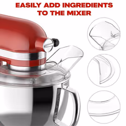 Pouring Shield Flex Edge Beater Paddle for 4.5-5QT Mixer