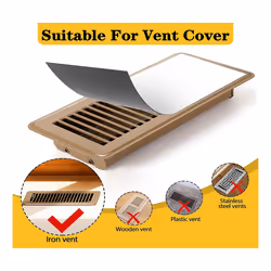 Magnetic Vent Hood, 5.5 x 12 Inch Air Conditioner Vent Hood