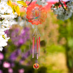 Wind Chimes for Outside Wind Spinner, Outdoor Yard Hanging Decor A