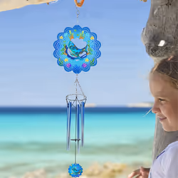 Wind Chimes for Outside Wind Spinner, Outdoor Yard Hanging Decor A