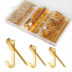 184 Pieces Picture Hanging Kit, 20lb, 30lb, and 50lb Picture Hangers