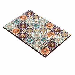 Retro Quick-Drying Water-Draining Mat for Kitchen Bar Countertops
