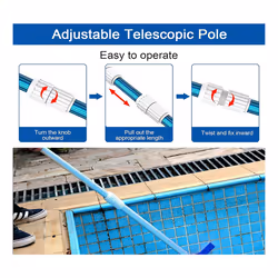 2Pcs Pool Telescoping Pole Cam Lock Replacement 2Pc, EZ Lock Cam