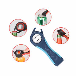 5-in-1 bottle opener 4-in-1 multi-purpose can opener set