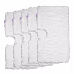 5 Pack Steam Pocket Mop Pads Compatible for Rectangle Mop