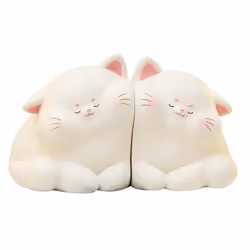 Cat Decorative Book Ends,Unique Bookends to Hold Books
