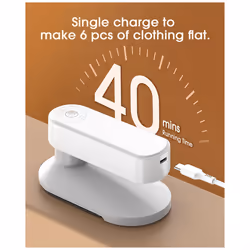 Cordless Travel Iron For Clothes,Mini Size Iron (no steam)