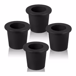 Patio Table Umbrella Hole Ring Plug, Umbrella Sleeve Stabilizer,Black