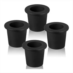 Patio Table Umbrella Hole Ring Plug, Umbrella Sleeve Stabilizer,Black