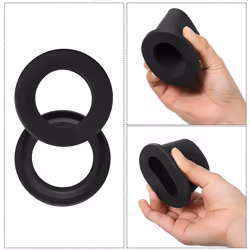 Patio Table Umbrella Hole Ring Plug, Umbrella Sleeve Stabilizer,Black