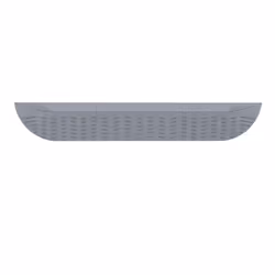 Universal Robot Vacuum Sweeper Sill Bar Step Ramp Climbing Mat Gray