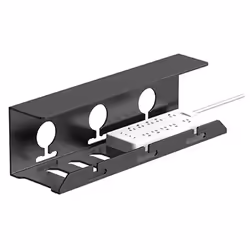 Under Desk Cable Management Metal Cable Tray No Drilling Sturdy M