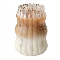 6PCS Glass Cup Heat- Tumbler Drinkware Transparent A