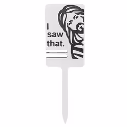 Character Sign with Bag Holder, Dog Lawn Sign