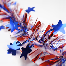 8pcs 4th of July Patriotic Tinsel Garland