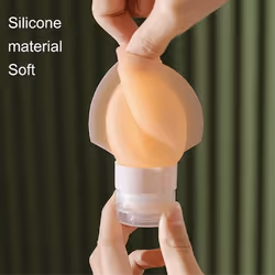 Portable Large Diameter Silicone Travel Bottles