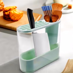 Kitchen Rack Kitchen Gadget Drain Holder Cutter Holder