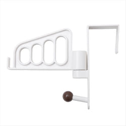 Over Door Hook Bathroom Door Behind Clothes Hanger