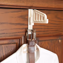 Over Door Hook Bathroom Door Behind Clothes Hanger