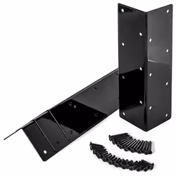 Raised Garden Bed Corner Brackets with Wood Screws